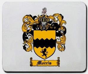 Morris coat of arms mouse pad
