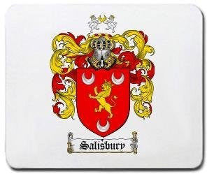 Salisbury coat of arms mouse pad