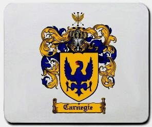 Carnegie coat of arms mouse pad