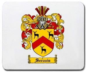 Servais coat of arms mouse pad