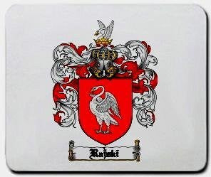 Rajski coat of arms mouse pad