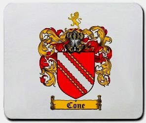 Cone coat of arms mouse pad