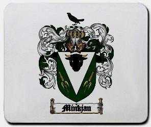 Minkjan coat of arms mouse pad