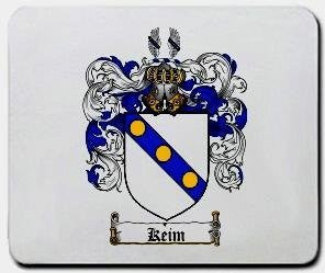 Keim coat of arms mouse pad