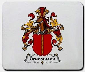 Grundmann coat of arms mouse pad