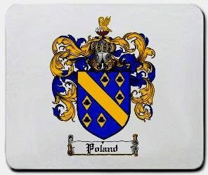 Poland coat of arms mouse pad