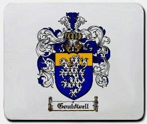 Gouldwell coat of arms mouse pad