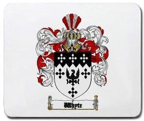 Whyte coat of arms mouse pad