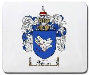 Sponer coat of arms mouse pad