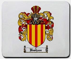 Bashum coat of arms mouse pad