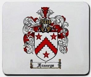 Francys coat of arms mouse pad