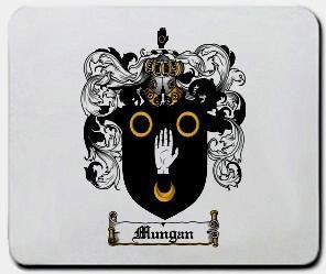 Mungan coat of arms mouse pad