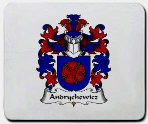 Andrychewicz coat of arms mouse pad