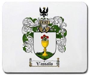 Vassallo coat of arms mouse pad