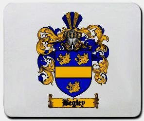 Begley coat of arms mouse pad