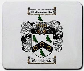 Goodchilde coat of arms mouse pad
