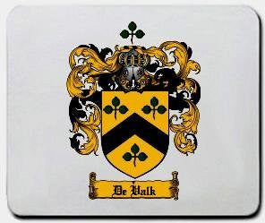 De-valk coat of arms mouse pad
