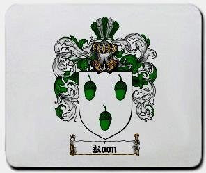 Koon coat of arms mouse pad