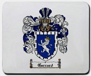 Gerrard coat of arms mouse pad