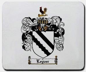 Leyver coat of arms mouse pad