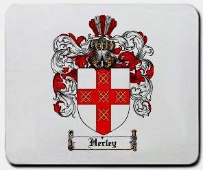 Herley coat of arms mouse pad