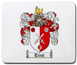 Trent coat of arms mouse pad