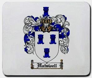Hatswell coat of arms mouse pad