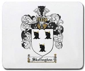 Skefington coat of arms mouse pad