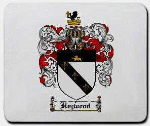 Heywood coat of arms mouse pad
