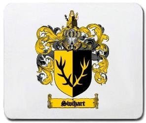 Swihart coat of arms mouse pad