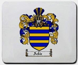 Ackle coat of arms mouse pad