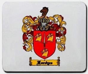Fordyce coat of arms mouse pad