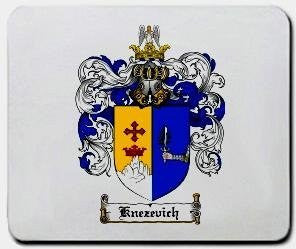 Knezevich coat of arms mouse pad