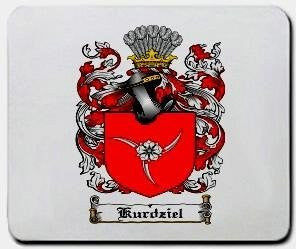 Kurdziel coat of arms mouse pad