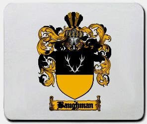 Baughman coat of arms mouse pad