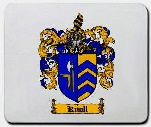 Knoll coat of arms mouse pad