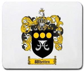 Whetten coat of arms mouse pad