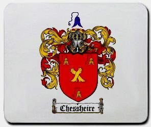 Chessheire coat of arms mouse pad
