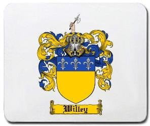 Willey coat of arms mouse pad