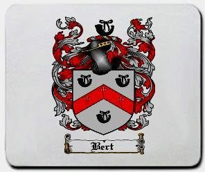 Bert coat of arms mouse pad