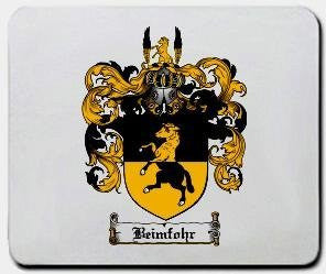 Beimfohr coat of arms mouse pad