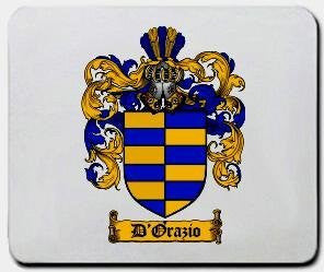 D'orazio coat of arms mouse pad