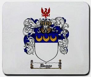 Dagge coat of arms mouse pad