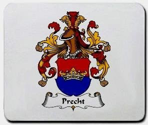 Precht coat of arms mouse pad