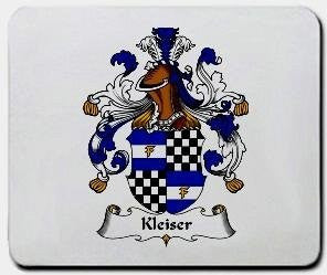 Kleiser coat of arms mouse pad
