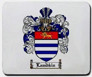 Lambkin coat of arms mouse pad