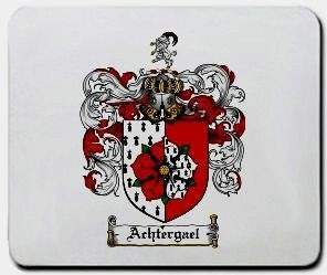 Achtergael coat of arms mouse pad