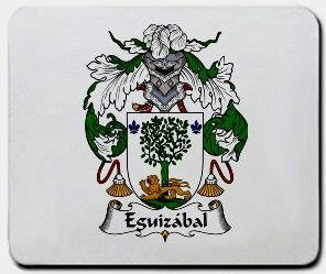 Eguizabal coat of arms mouse pad