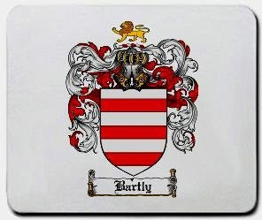 Bartly coat of arms mouse pad