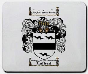 Lutterel coat of arms mouse pad